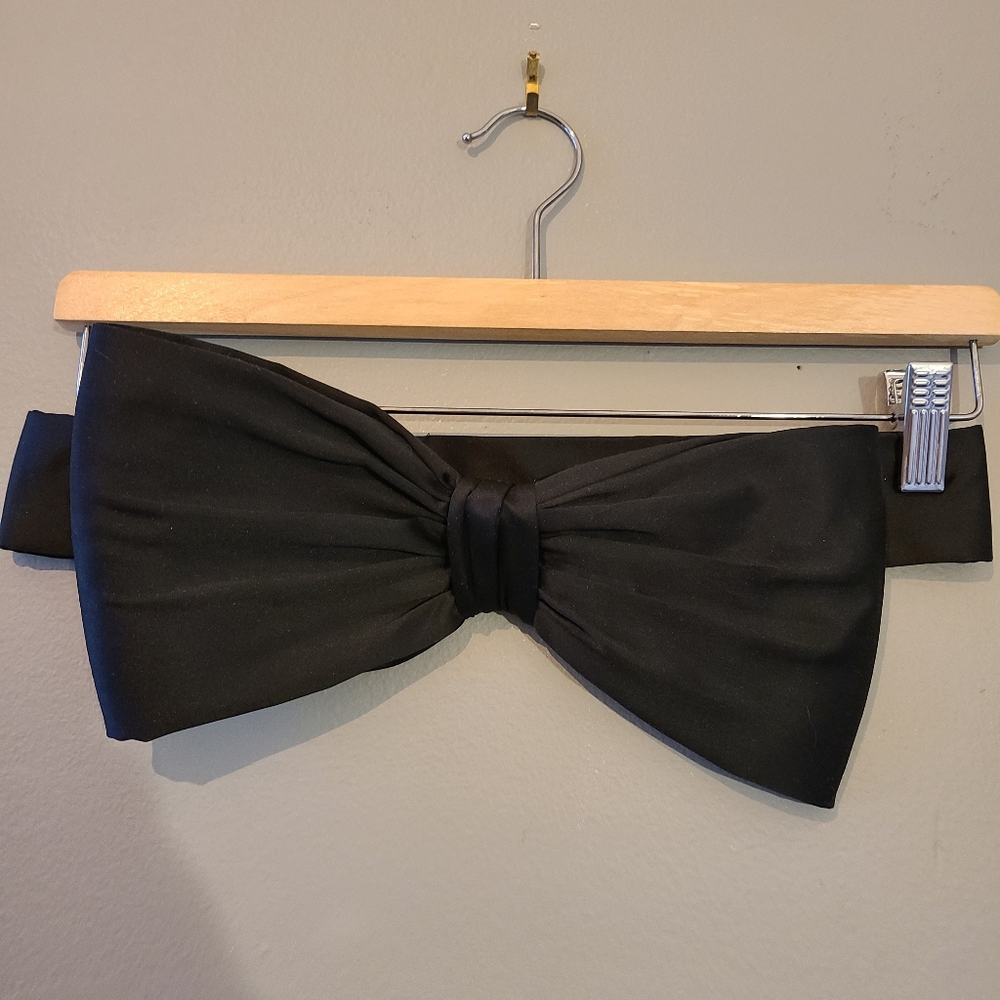 H&M Black Large Bow Belt/Cumerband